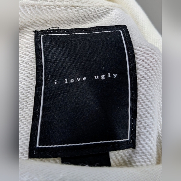 I Love Ugly X Jesse Draxler Hoodie in White - Picture 7 of 7
